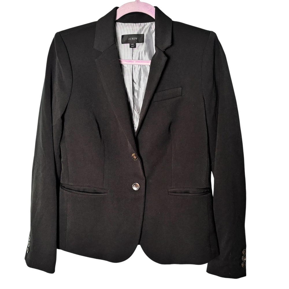 J.‎ Crew Women's Schoolboy Black Blazer Jacket XS